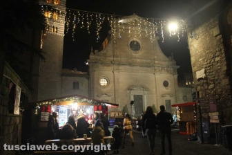 Le luci di Natale nel centro storico