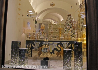 Le luci di Natale nel centro storico