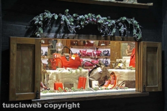 Le luci di Natale nel centro storico