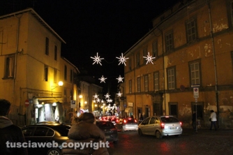 Viterbo - Le luminarie di Natale 2014