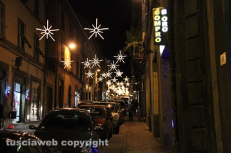 Viterbo - Le luminarie di Natale 2014