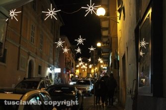 Viterbo - Le luminarie di Natale 2014