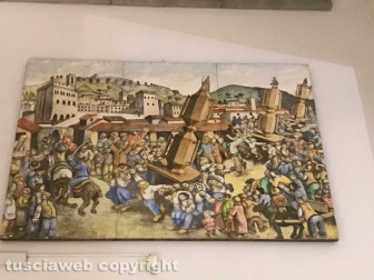 Le macchine a spalla al Museo della civiltà