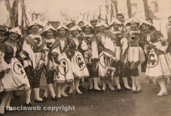 Carnevale di Ronciglione – La mascherata “Le nozze d’Aurora”, anni Cinquanta