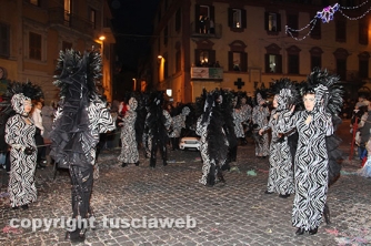 La mascherata Le zebre