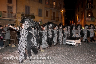 La mascherata Le zebre