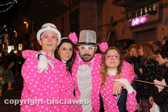 La mascherata Righe e pois