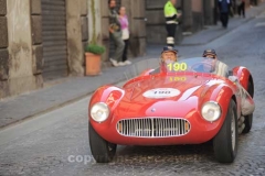 Le Mille Miglia sfrecciano in città