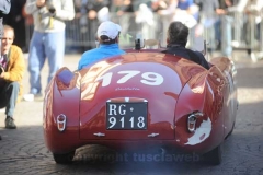 Le Mille Miglia sfrecciano in città