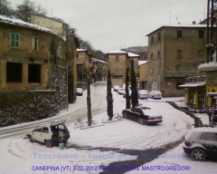 Canepina questa mattina - Vittore Mastrogregori