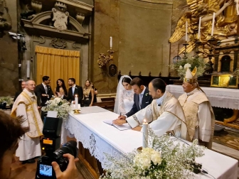 Vignanello - Al castello le nozze della principessa Giacinta Ruspoli