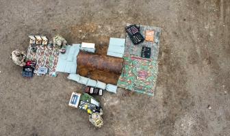 Viterbo - Bomba in via De Gasperi - Le operazioni per il trasferimento dell'ordigno a Monte Romano