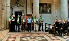 Le penne nere a Viterbo  - Foto di Alessandro ex alpino