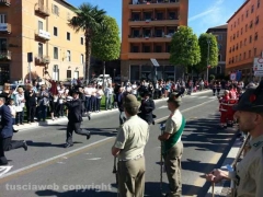 Le penne nere a Viterbo  - Foto di Alessandro ex alpino