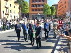 Le penne nere a Viterbo  - Foto di Alessandro ex alpino