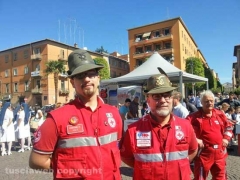 Le penne nere a Viterbo  - Foto di Alessandro ex alpino