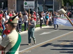 Le penne nere a Viterbo  - Foto di Alessandro ex alpino