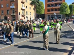 Le penne nere a Viterbo  - Foto di Alessandro ex alpino