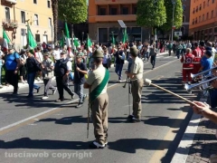Le penne nere a Viterbo  - Foto di Alessandro ex alpino