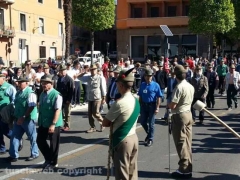 Le penne nere a Viterbo  - Foto di Alessandro ex alpino