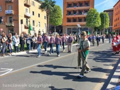 Le penne nere a Viterbo  - Foto di Alessandro ex alpino