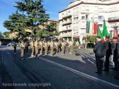 Le penne nere a Viterbo  - Foto di Alessandro ex alpino