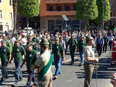 Le penne nere a Viterbo  - Foto di Alessandro ex alpino