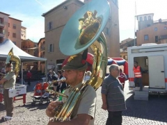 Le penne nere a Viterbo  - Foto di Alessandro ex alpino