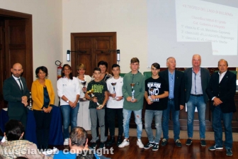 Le premiazioni del progetto 'Scuola - movimento - sport - salute'
