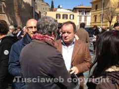 Massimo Fattorini ai seggi