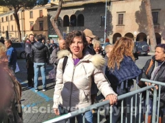 La candidata Raffaella Valeri al voto