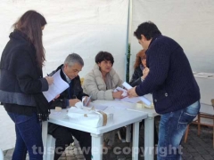 Il voto per le primarie del centrosinistra