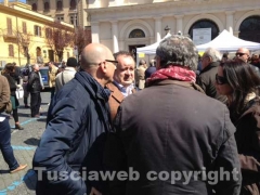Massimo Fattorini ai seggi
