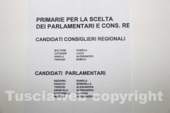 Le primarie per i candidati al Parlamento e alla Regione