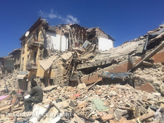 Il terremoto nel centro Italia