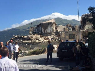 Il terremoto nel centro Italia