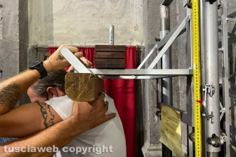 Viterbo - Le prove generali dei facchini