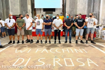 Viterbo - Le prove generali dei facchini