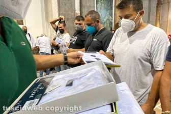 Viterbo - Le prove generali dei facchini