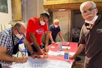 Viterbo - Le prove generali dei facchini