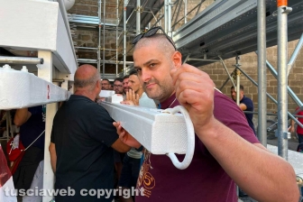 Viterbo - Le prove generali dei facchini