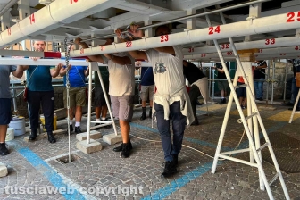 Viterbo - Le prove generali dei facchini