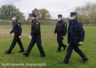 Viterbo - Carabinieri in campo per le ricerche di Giuseppe Maravigna