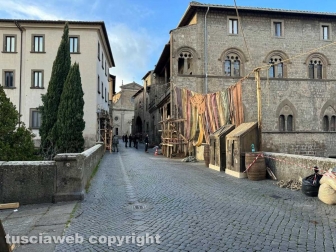 Viterbo – Il set della serie The Decameron