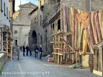 Viterbo – Il set della serie The Decameron