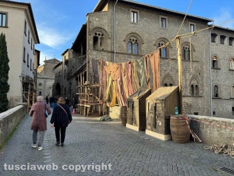 Viterbo – Il set della serie The Decameron