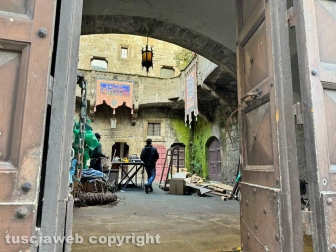 Viterbo – Il set della serie The Decameron
