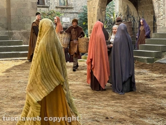 Viterbo - Le riprese di "In the Hand of Dante"