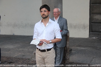 Viterbo - Le Sentinelle in piazza