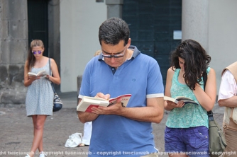 Viterbo - Le Sentinelle in piazza